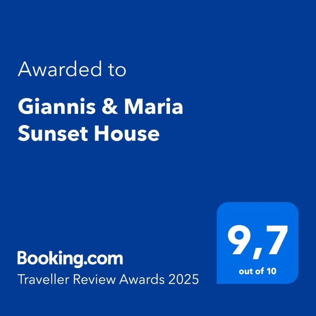 Giannis & Maria Sunset House Villa Lagoudi Zia Dış mekan fotoğraf
